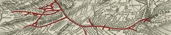 1898 Lehigh Valley Line